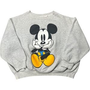 Mickey Mouse Vintage Graphic Disney Pullover Sweater